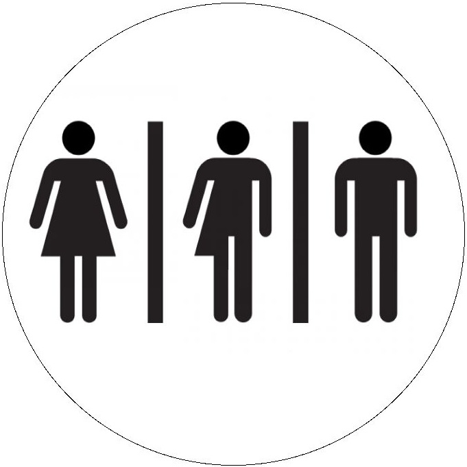Gender Pinback Button and Stickers