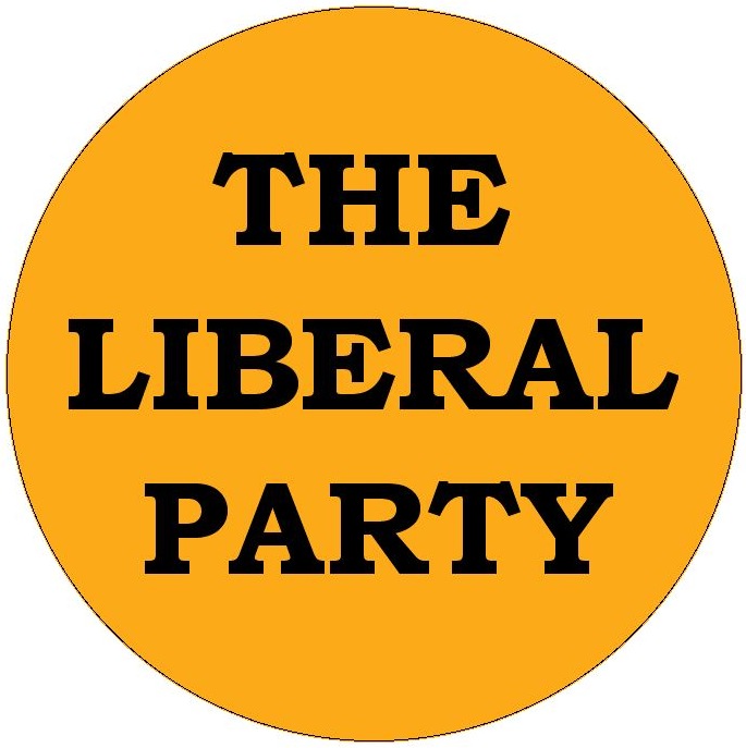 Liberal Party Pinback Button and Stickers