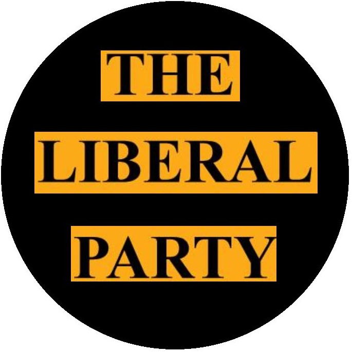 Liberal Party Pinback Button and Stickers