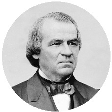 Andrew Johnson Pinback Button