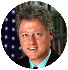 Bill Clinton Pinback Button