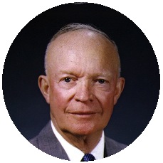 Dwight D. Eisenhower Pinback Button