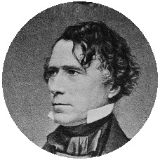 Franklin Pierce Pinback Button