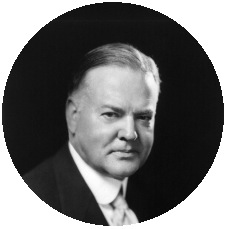 Herbert Hoover Pinback Button
