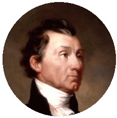 James Monroe Pinback Button