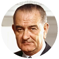 Lyndon B. Johnson Pinback Button