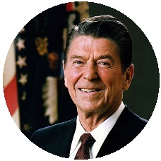 Ronald Reagan Pinback Button