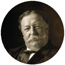 William  H. Taft Pinback Button