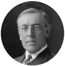 Woodrow Wilson Pinback Button