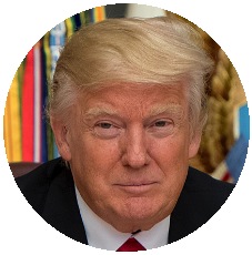 Donald J. Trump Pinback Buttons and Stickers