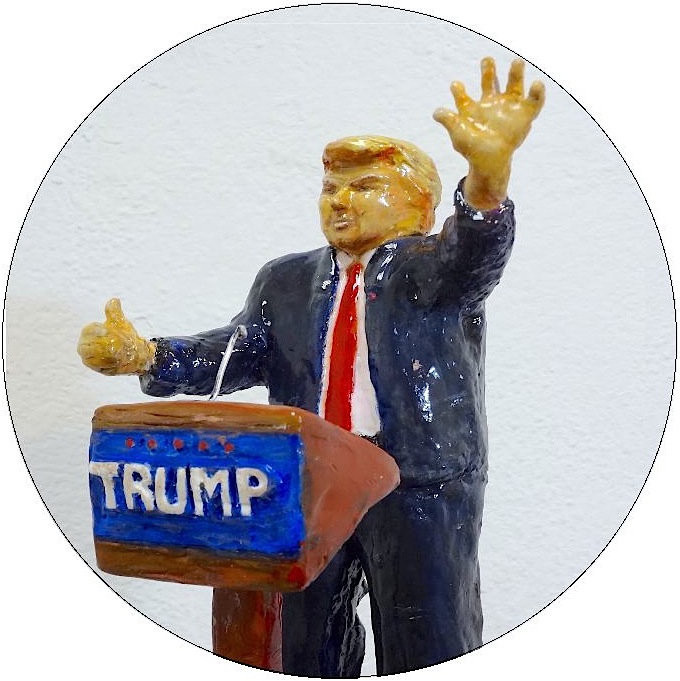 Donald J. Trump Pinback Button and Stickers